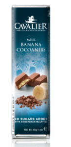 Milk banana cocoanibs